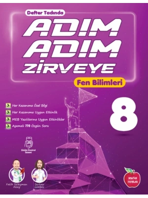 NEWTON YAYINLARI 8.SINIF ADIM ADIM ZİRVEYE FEN BİLİMLERİ SORU BANKASI