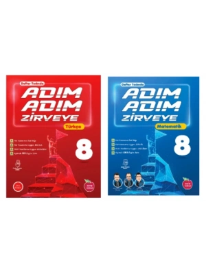 NEWTON YAYINLARI 8.SINIF ADIM ADIM ZİRVEYE TÜRKÇE+MATEMATİK SORU BANKASI