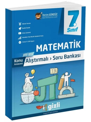 Gizli Yayınları 7. Sınıf Matematik Konu Anlatımlı Soru Bankası