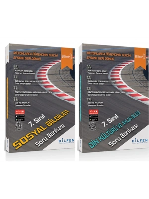 BİLFEN YAYINCILIK 7. SINIF BİLTEST SOSYAL BİLGİLER+DİN KÜLTÜRÜ VE AHLAK BİLGİSİ SORU BANKASI