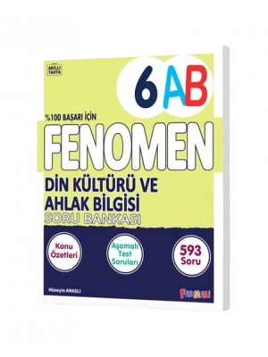 FENOMEN YAYINLARI 6 Din Kültürü Ve Ahlak Bilgisi A-B Soru Bankası