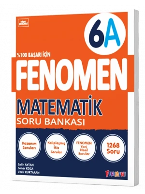 FENOMEN YAYINLARI 6 Matematik A Soru Bankası