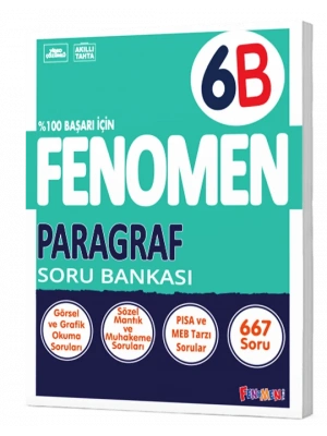 FENOMEN YAYINLARI 6 Paragraf B Soru Bankası