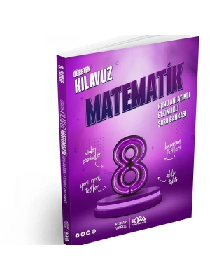 KORAY VAROL YAYINLARI 8. SINIF ÖĞRETEN KILAVUZ MATEMATİK KONU ANLATIMLI ETKİNLİKLİ SORU BANKASI