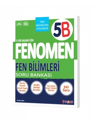 FENOMEN YAYINLARI 5 Fen Bilimleri B Soru Bankası