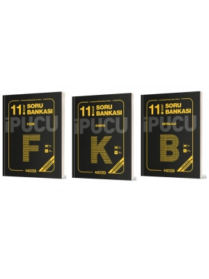 HIZ YAYINLARI 11. SINIF FİZİK + KİMYA + BİYOLOJİ İPUCU SORU BANKASI