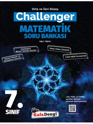 KAFA DENGİ YAYINLARI 7. Sınıf Matematik Challenger Soru Bankası