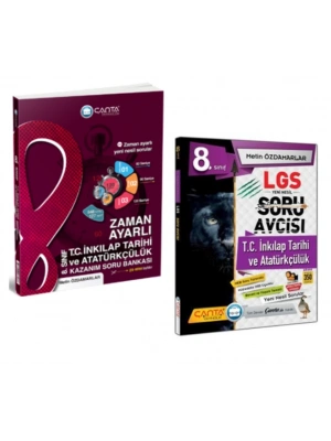Çanta Yayıncılık 8. Sınıf T.C İnkılap Tarihi ve Atatürkçülük Etkinlikli Kazanım Soru Bankası + LGS Soru Avcısı