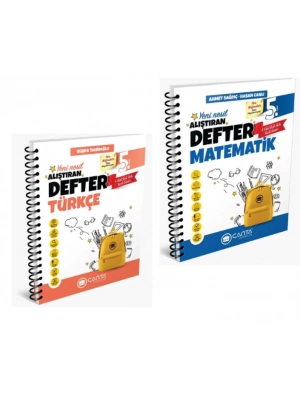 ÇANTA YAYINLARI 5. SINIF TÜRKÇE + MATEMATİK OKULA YARDIMCI ÖĞRETEN DEFTER