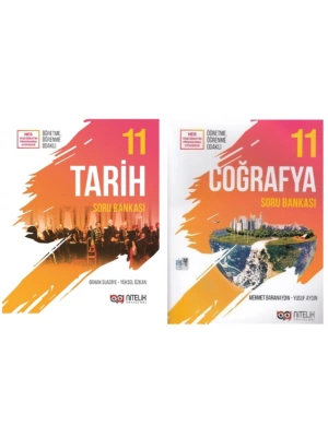 Nitelik Yayınları 11. Sınıf Tarih + Coğrafya Soru Bankası