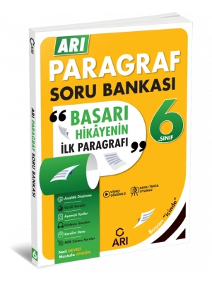 ARI YAYINLARI 6. Sınıf Arı Paragraf Soru Bankası