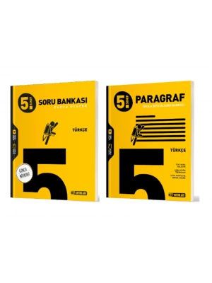HIZ YAYINLARI 5. SINIF TÜRKÇE + PARAGRAF SORU BANKASI