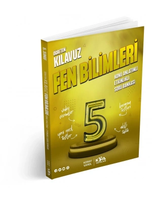 KVA YAYINLARI 5. SINIF ÖĞRETEN KILAVUZ FEN BİLİMLERİ KONU ANLATIMLI ETKİNLİKLİ SORU BANKASI