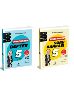 ARI YAYINCILIK 5. Sınıf Din Kültürü ve Ahlak Bilgisi İzzet Eker Dinlendiren Defter + Soru Bankası