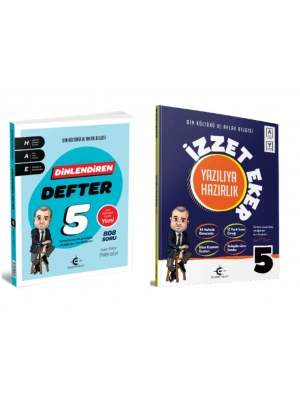 ARI YAYINCILIK 5. Sınıf Din Kültürü ve Ahlak Bilgisi İzzet Eker Dinlendiren Defter +Yazılıya Hazırlık