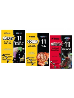 Armada 11.Sınıf Görev Türk Dili Ve Edebiyatı + Tarih + Coğrafya Konu Kitabı Yeni Nesil