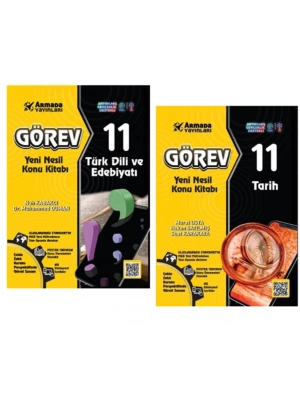 Armada 11.Sınıf Görev Türk Dili Ve Edebiyatı + Tarih Konu Kitabı Yeni Nesil