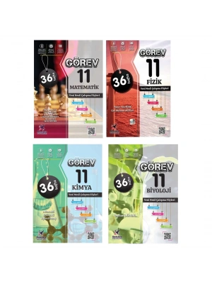 Armada Görev 11. Sınıf Matematik + Fizik + Kimya + Biyoloji Yeni Nesil Çalışma Föyleri