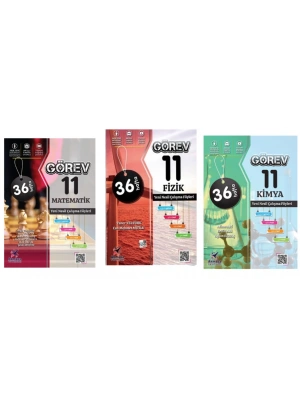 Armada Görev 11. Sınıf Matematik + Fizik + Kimya  Yeni Nesil Çalışma Föyleri