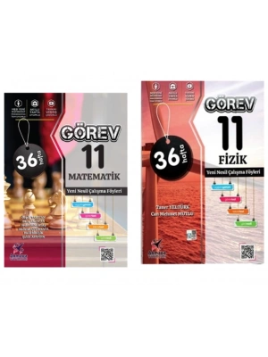 Armada Görev 11. Sınıf Matematik + Fizik Yeni Nesil Çalışma Föyleri