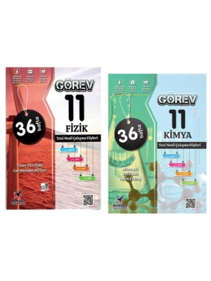 Armada Görev 11. Sınıf Fizik + Kimya Yeni Nesil Çalışma Föyleri