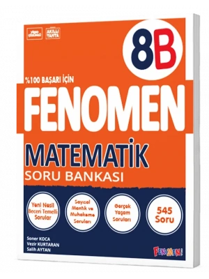 FENOMEN YAYINLARI 8. SINIF Matematik B Soru Bankası