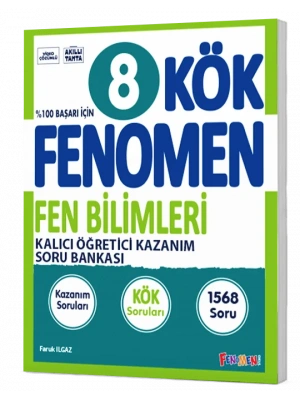 FENOMEN YAYINLARI 8. SINIF Kök Fen Bilimleri Soru Bankası