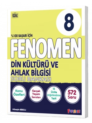 FENOMEN YAYINLARI 8. SINIF Din Kültürü Ve Ahlak Bilgisi Soru Bankası
