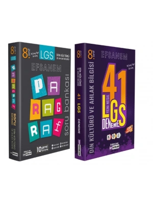 DDY YAYINLARI 8.Sınıf Din Kültürü ve Ahlak Bilgisi PARAGRAF + Deneme