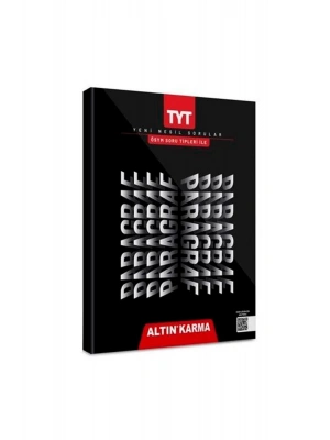 Altın Karma Yayınları  TYT Paragraf Yeni Nesil Soru Bankası