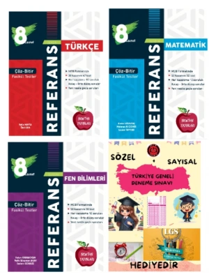 NEWTON YAYINLARI 8.SINIF ÇÖZ BİTİR REFERANS TÜRKÇE + MATEMATİK + FEN BİLİMLERİ FASİKÜL TESTLER + HEDİYE