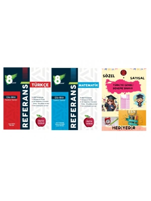 NEWTON YAYINLARI 8.SINIF ÇÖZ BİTİR REFERANS TÜRKÇE + MATEMATİK FASİKÜL TESTLER + HEDİYE