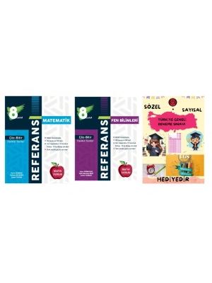 NEWTON YAYINLARI 8.SINIF ÇÖZ BİTİR REFERANS MATEMATİK + FEN BİLİMLERİ FASİKÜL TESTLER + HEDİYE
