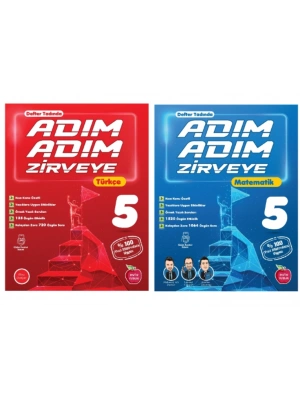 NEWTON YAYINLARI 5.SINIF TÜRKÇE + MATEMATİK ADIM ADIM ETKİNLİKLİ KONU ANLATIMLI SORU BANKALARI