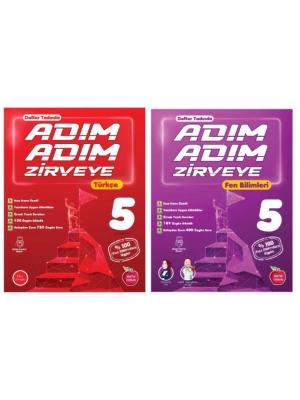 NEWTON YAYINLARI 5.SINIF TÜRKÇE + FEN BİLİMLERİ ADIM ADIM ETKİNLİKLİ KONU ANLATIMLI SORU BANKALARI