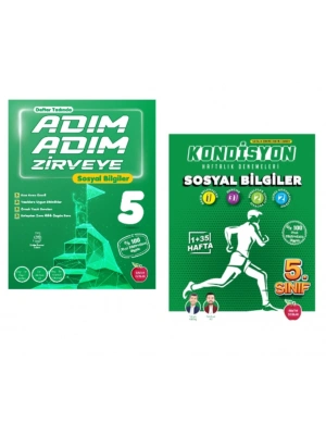 Newton Yayınları 5.Sınıf Adım Adım Zirveye Sosyal Bilgiler + Kondisyon Deneme