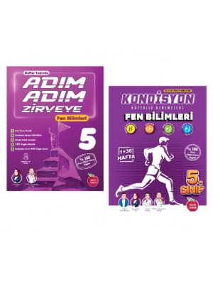 NEWTON YAYINLARI 5.SINIF FEN BİLİMLERİ ADIM ADIM ZİRVEYE ETKİNLİKLİ KONU ANLATIMLI SORU BANKASI+KONDİSYON DENEME 37 HAFTA
