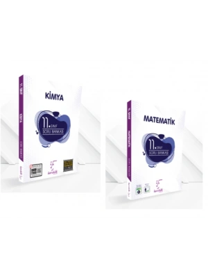 KARE KÖK YAYINLARI 11.SINIF MATEMATİK-KİMYA SORU BANKASI