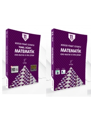 KARE KÖK YAYINLARI 11.SINIF MATEMATİK MPS TEMEL DÜZEY + MATEMATİK MPS