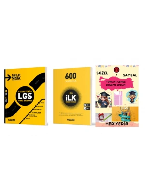 HIZ YAYINLARI 9 İSTASYONDA LGS TÜM DERSLER SORU BANKASI + İLK DÖNEM TEKRAR + HEDİYE