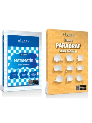 BİLFEN YAYINCILIK 3.SINIF MATEMATİK-PARAGRAF SORU BANKASI