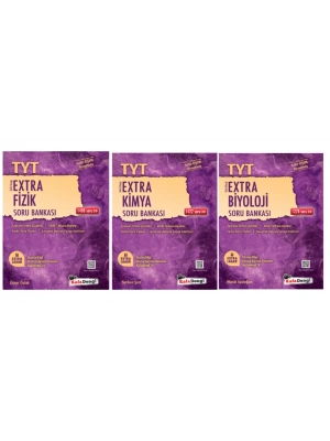 Kafa Dengi Yayınları TYT Sayısal Set Fizik - Kimya - Biyoloji Extra Soru Bankası