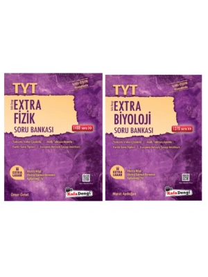 Kafa Dengi Yayınları TYT Fizik - Biyoloji Extra Soru Bankası