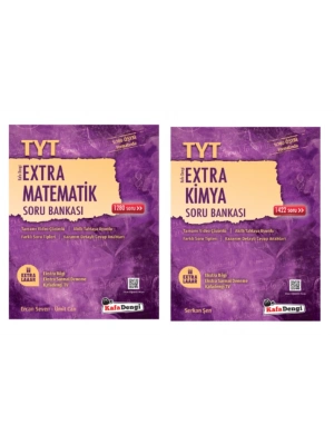 Kafa Dengi Yayınları TYT Sayısal Set Matematik - Kimya Extra Soru Bankası