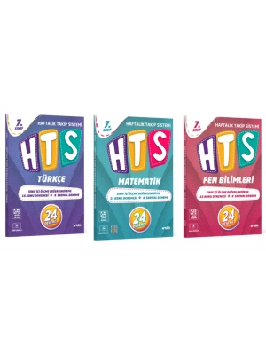 ARTIBİR YAYINLARI 7.SINIF HTS TÜRKÇE - MATEMATİK - FEN BİLİMLERİ HAFTALIK TAKİP SİSTEMİ 24 DENEME