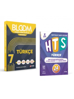 ARTIBİR YAYINLARI 7.SINIF TÜRKÇE BLOOM FASİKÜL SORU BANKASI - TÜRKÇE HAFTALIK TAKİP SİSTEMİ 24 DENEME