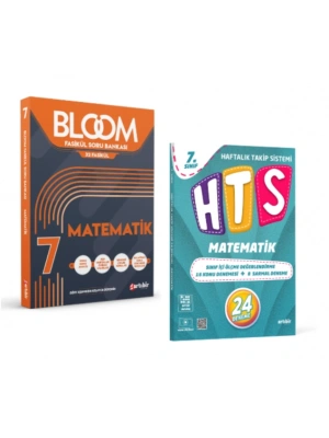 ARTIBİR YAYINLARI 7.SINIF MATEMATİK BLOOM FASİKÜL SORU BANKASI - MATEMATİK HAFTALIK TAKİP SİSTEMİ 24 DENEME