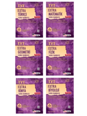 Kafa Dengi Yayınları TYT Sayısal Set Türkçe - Matematik - Geometri - Fizik - Kimya - Biyoloji Extra Soru Bankası