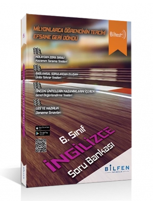 BİLFEN YAYINCILIK 6.SINIF BİLTEST İNGİLİZCE SORU BANKASI