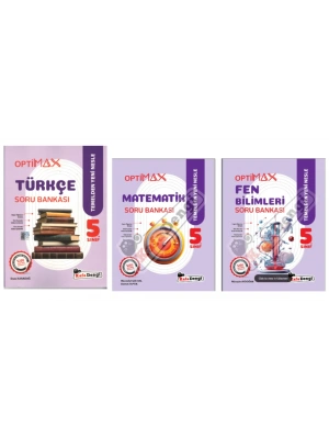 Kafa Dengi Yayınları 5. Optimax Türkçe - Matematik - Fen Bilimleri - Soru Bankası